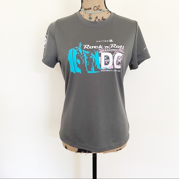 Rock n Roll Half Marathon 2017 Washington D.C. Tee Shirt - Picture 1 of 3